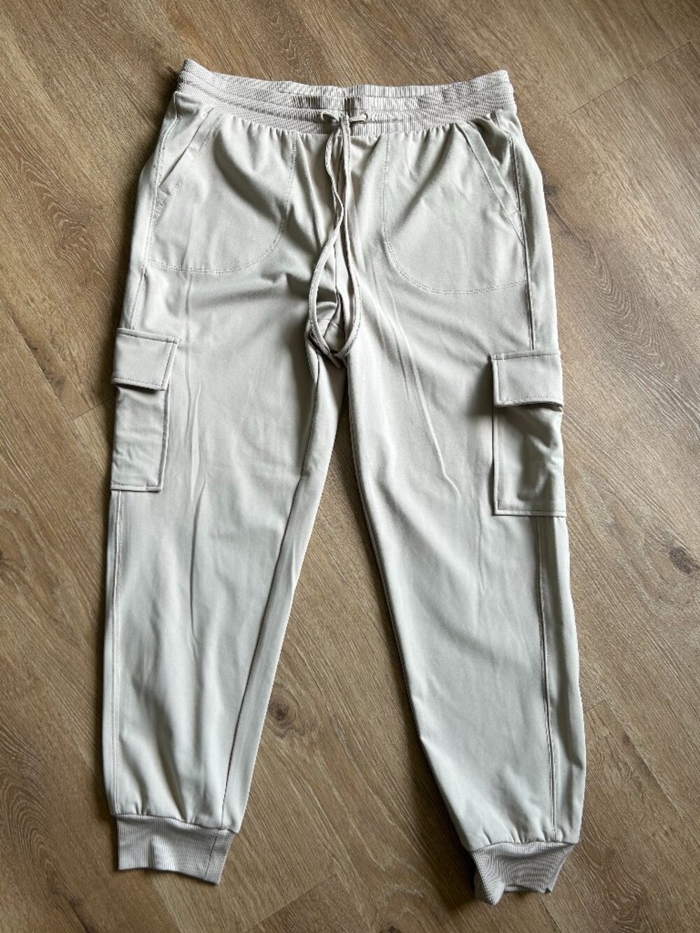NWOT Rachel Zoe Tan Cargo Jogger Pants Women's Large